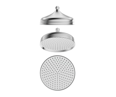 Mica Heritage Shower Head 305mm – Multiple Colours