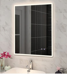 Rectangular Range Front Lit Soft Curve Edge - 600x750mm, 900x750mm and 1200x800mm