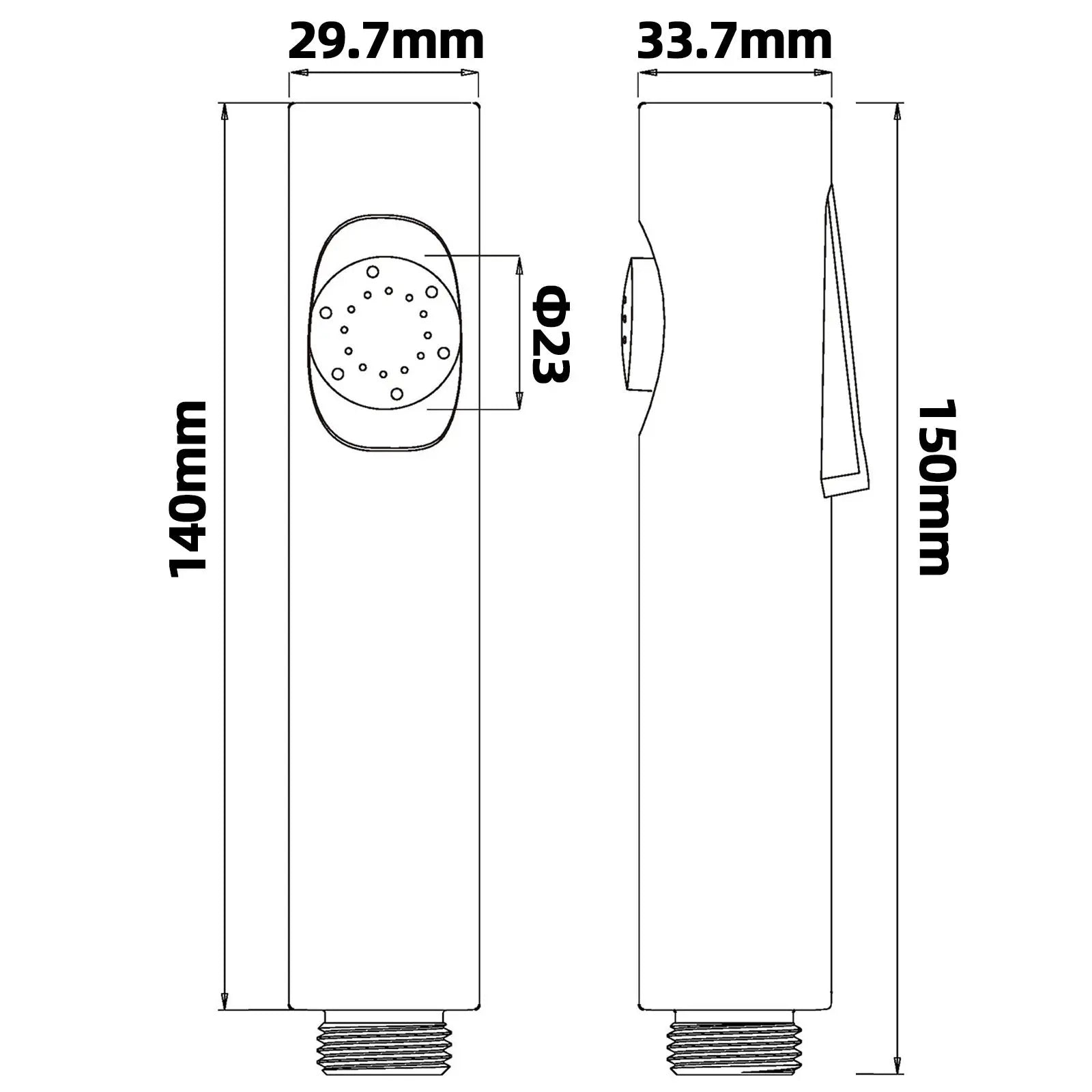 TSI Toilet Bidet Spray