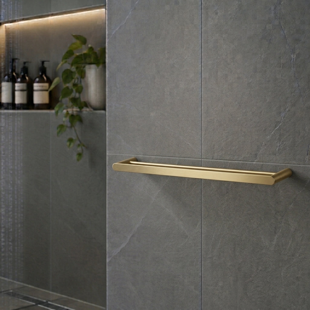 Ayla 800mm Double Towel Rail