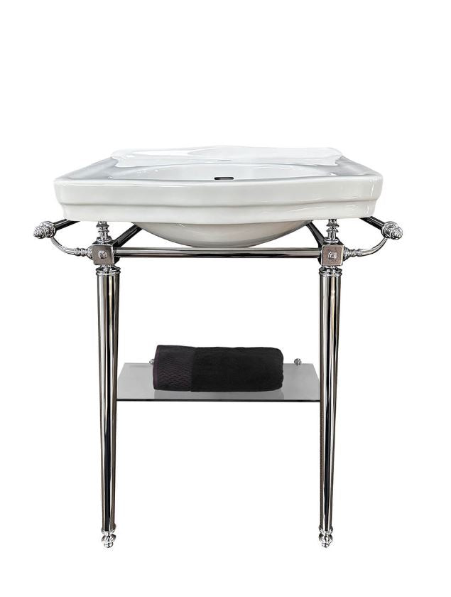 Claremont 58 x 45 English Basin Stand