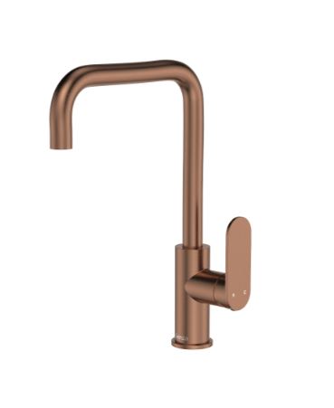 Empire Slim Gooseneck Swivel Basin/Sink Mixer - Fienza