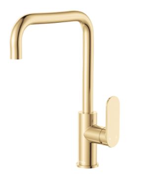 Empire Slim Gooseneck Swivel Basin/Sink Mixer - Fienza