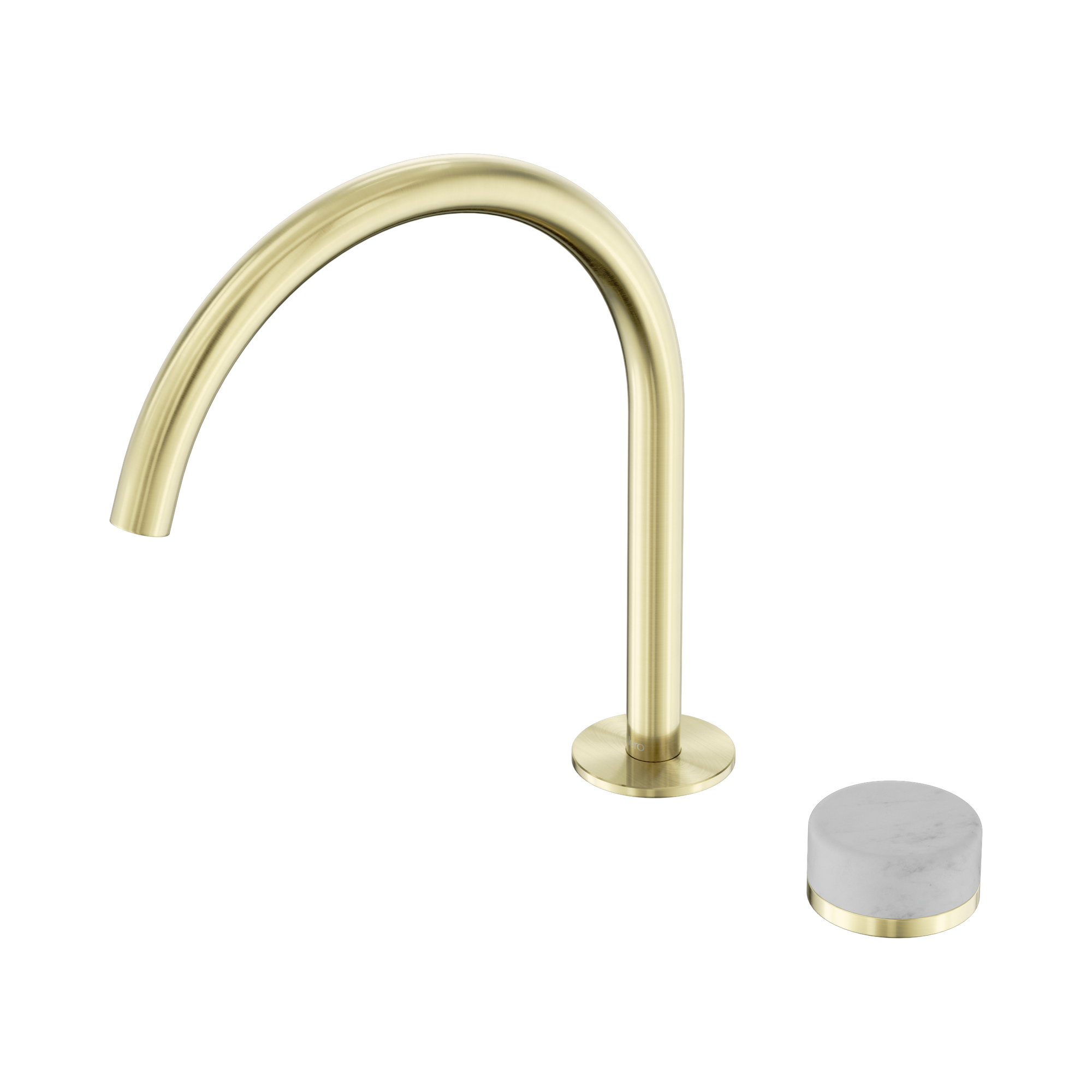 Serenity Progressive Bath/Kitchen Mixer Arc Spout With Carrara Handle