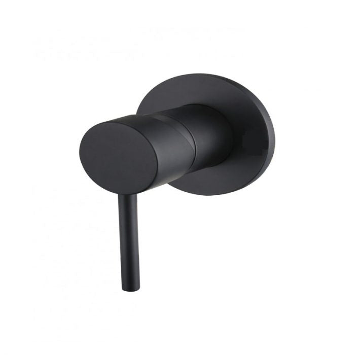 BUK Rund Black Shower Mixer - Wareouse Clearout Sale