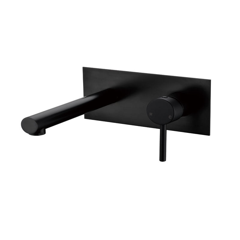 RUND BATH/BASIN MIXER WITH SPOUT