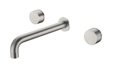 Nero Kara Wall Basin/Bath Set 217mm Spout