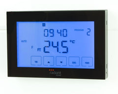 Premium Look Digital Floor Heating Thermostat Avaible in White or Black