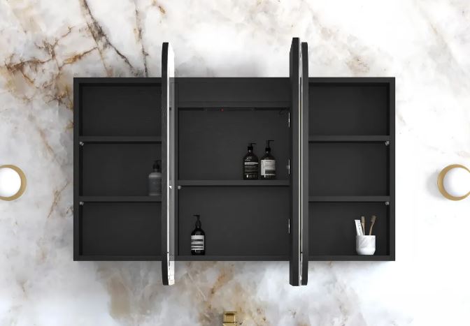 750-1800mm Newport Shaving Cabinet - LED
