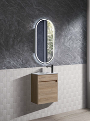 Blair Powder Room Vanity - Available in Timber and White