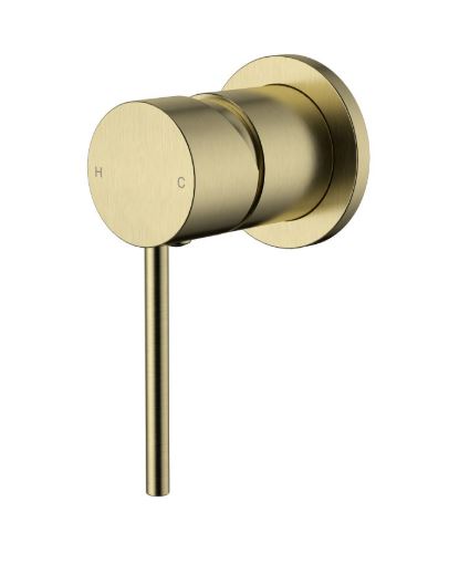Star Mini Shower Mixer 60mm back plate