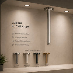 Luna Ceiling Shower Arm - 300mm/450mm
