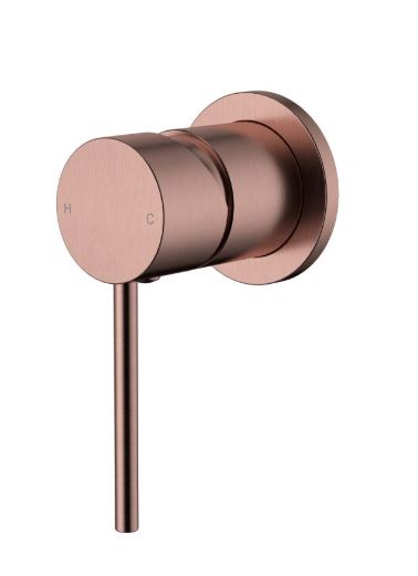 Star Mini Shower Mixer 60mm back plate