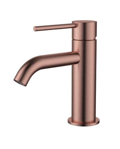 Star Mini Tall Basin Mixer Curved Spout