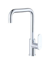 Empire Slim Gooseneck Swivel Basin/Sink Mixer - Fienza