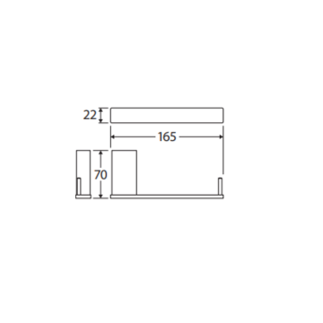 Tono Toilet Paper Holder