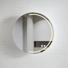 LED London Shaving Cabinet Matte White - 800MM