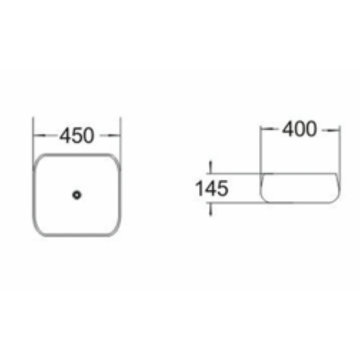 450x400x145mm Basin - Available in Multiple Colours