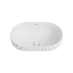 Eleanor Oval Semi-Inset Basin Gloss/Matte White