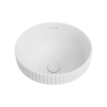 Eleanor Round Semi-Inset BasinGloss/Matte White