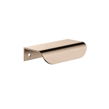 Öppen Edge-Pull 75mm/150mm/300mm Cabinet Handle (Brushed)