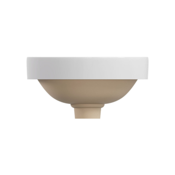 Aluca Round Semi-Inset Basin - 5 Colours Available