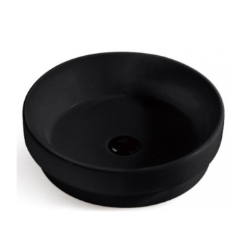 Matte Black Semi Insert Basin - 400 Diameter
