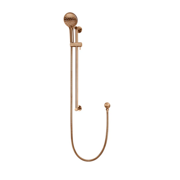 Meir - Round Three Function Hand Shower on Rail Column