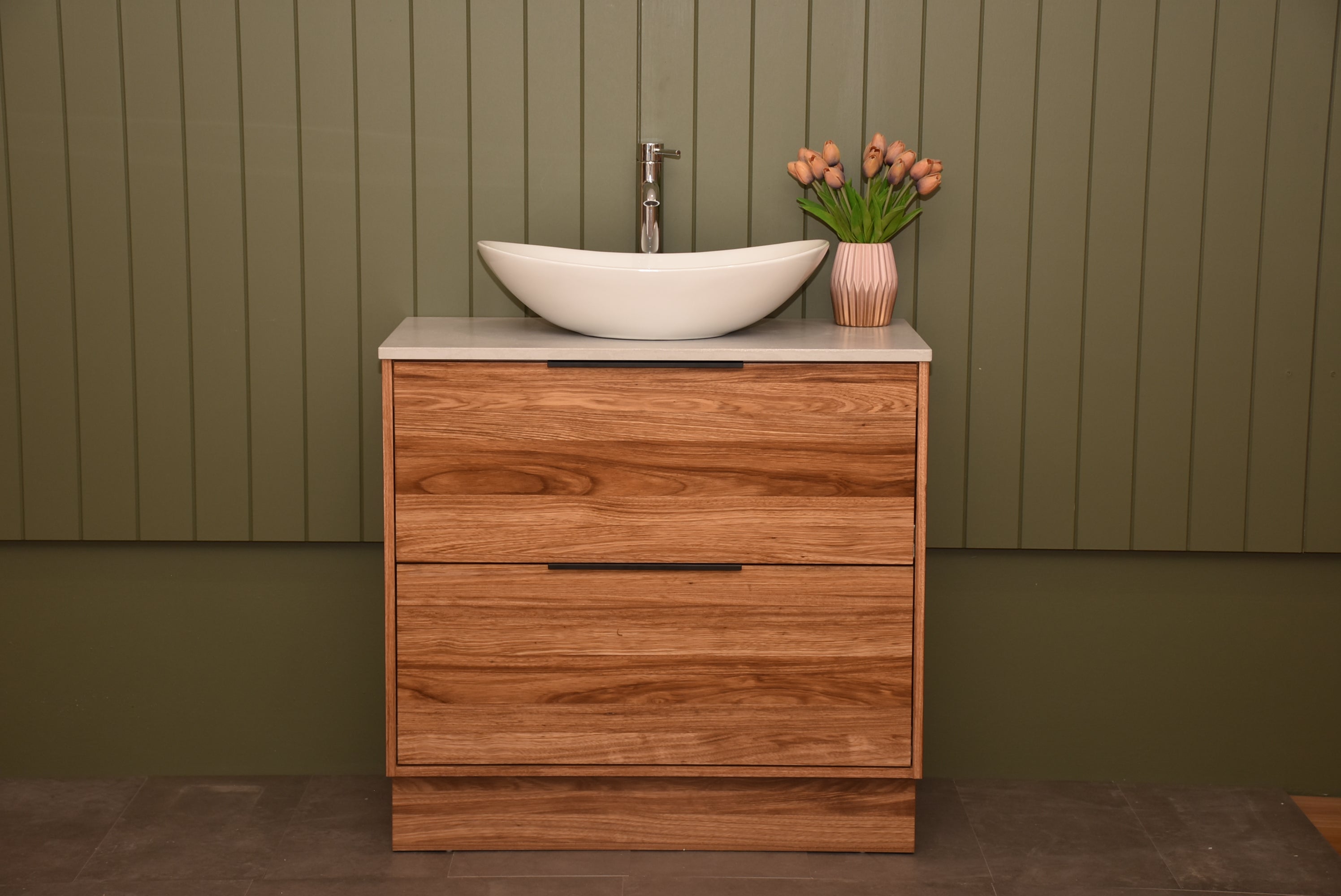 Oxford 900 Timber Veneer Bathroom Vanity