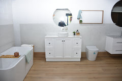 George 1200mm Hampton Shaker Style Freestanding Bathroom Vanity
