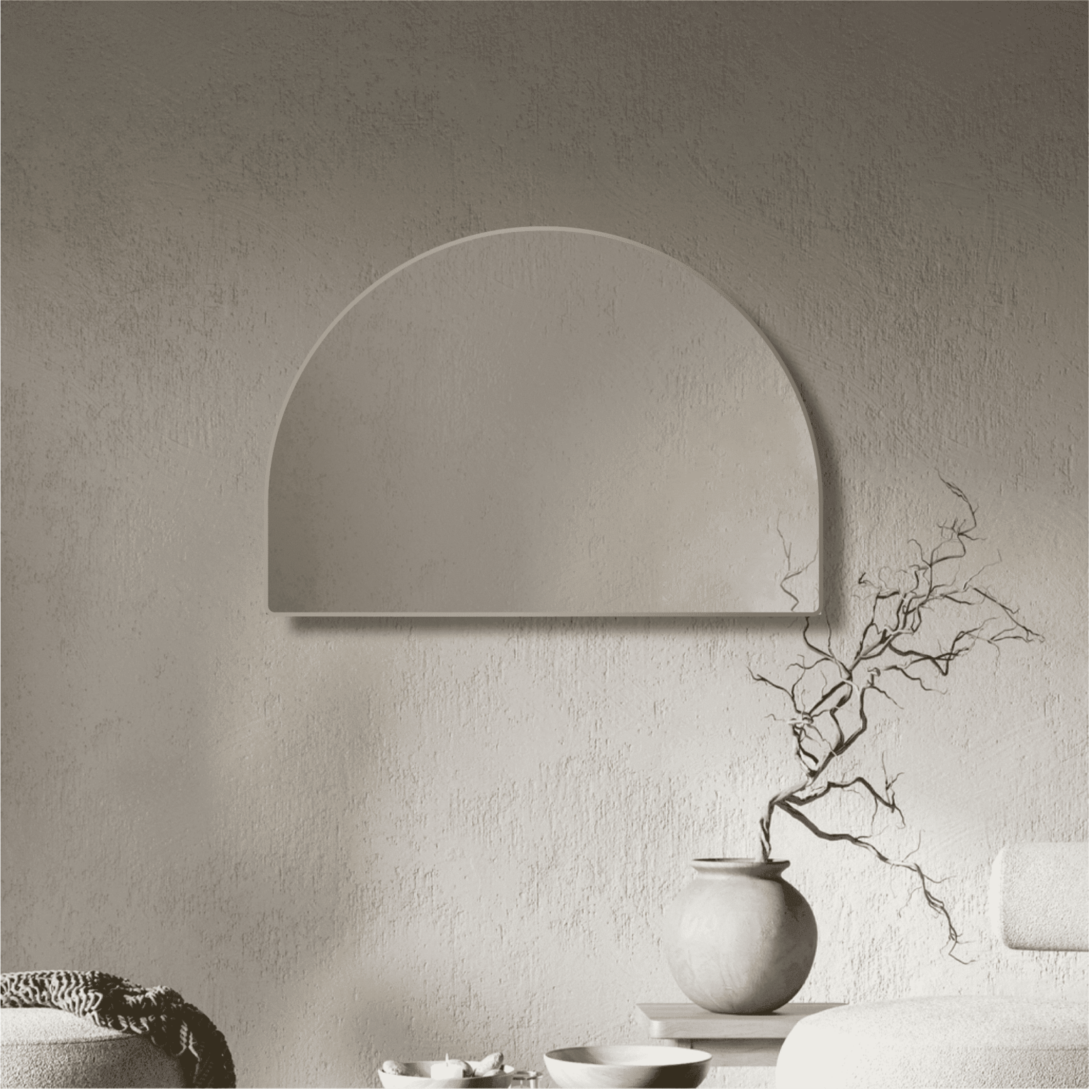 CVX Arch Mirror with Frame