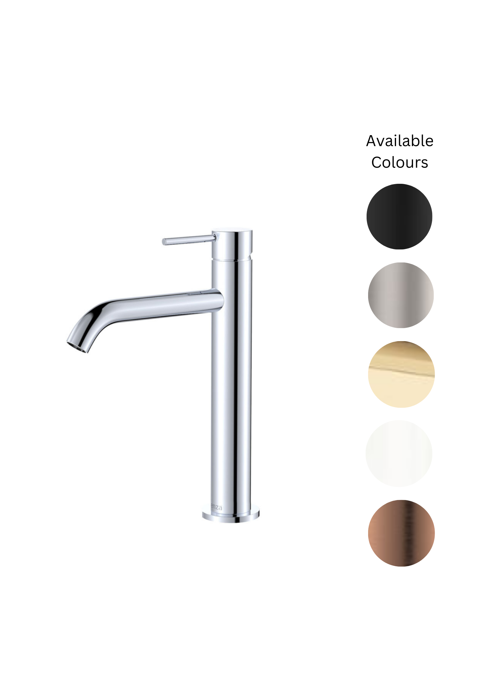 Kaya Medium Basin Mixer - Fienza