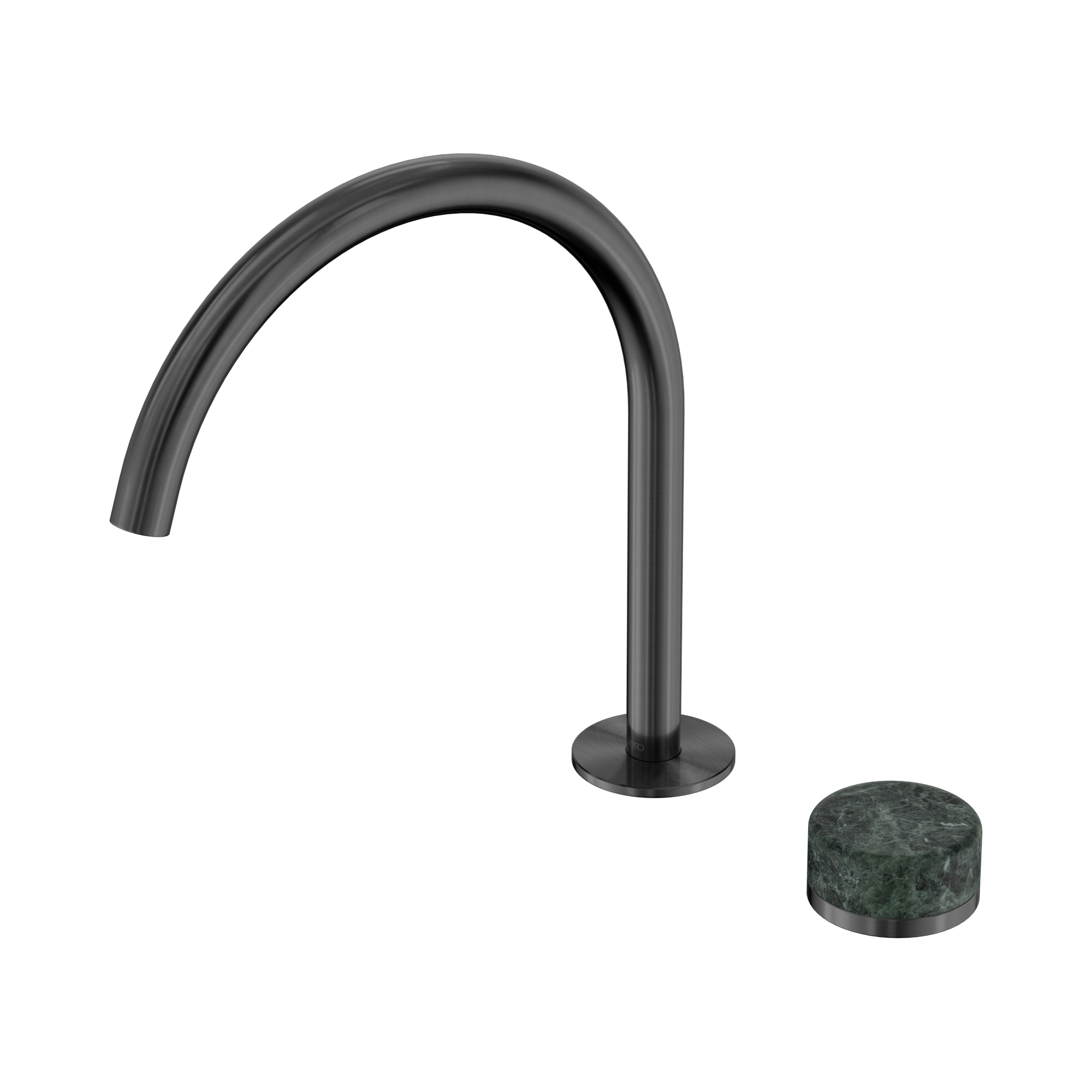Serenity Progressive Bath/Kitchen Mixer Arc Spout With Verde Alpi Handle