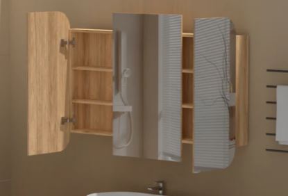 Grand Soft Rectangular Shaving Cabinet in Multiple Sizes