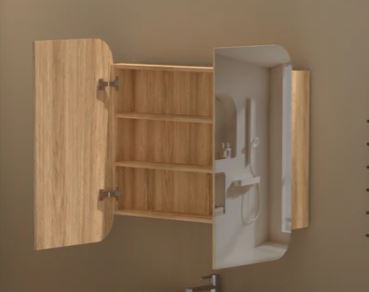 Grand Soft Rectangular Shaving Cabinet in Multiple Sizes