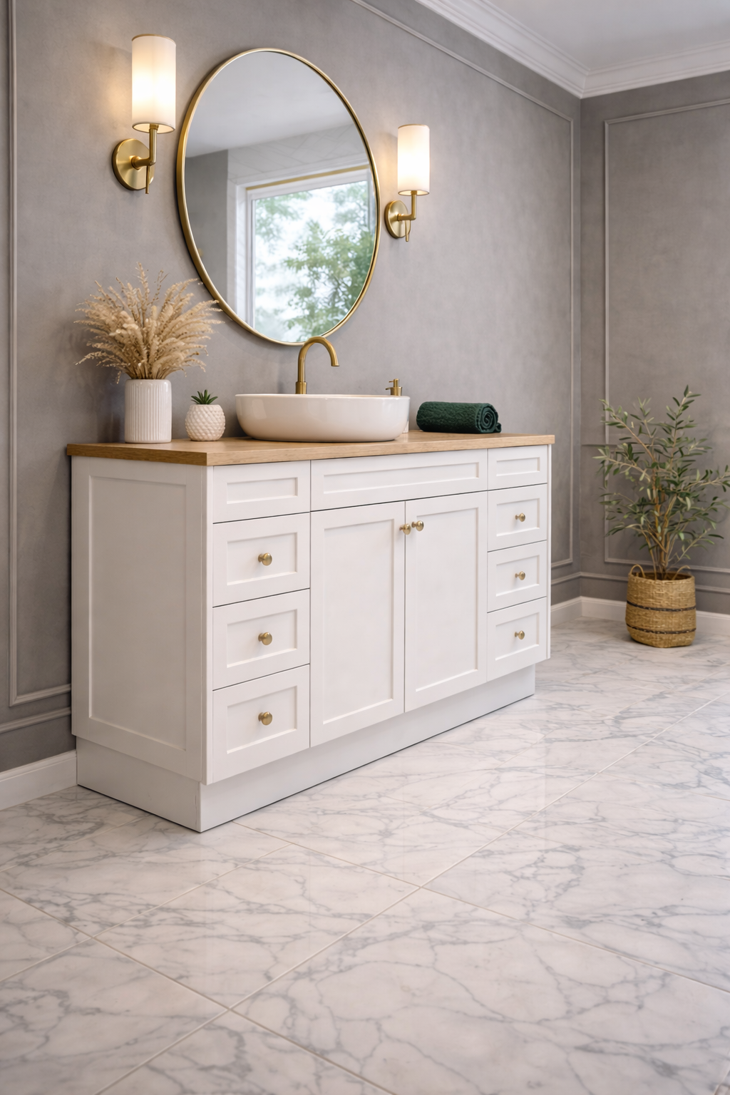Houston 1500mm Freestanding (Single or Double Basin)