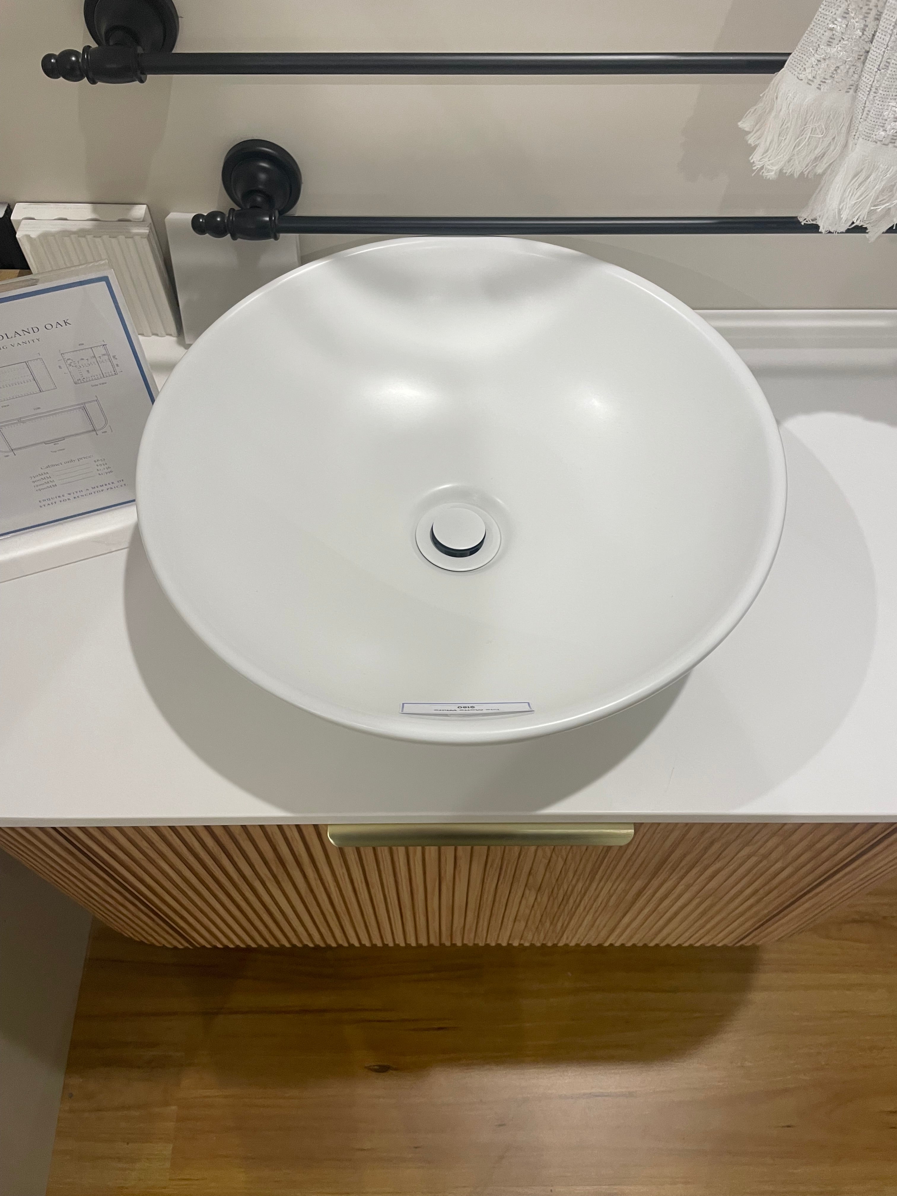 Ivie 400mm Basin - 3 Colours Available