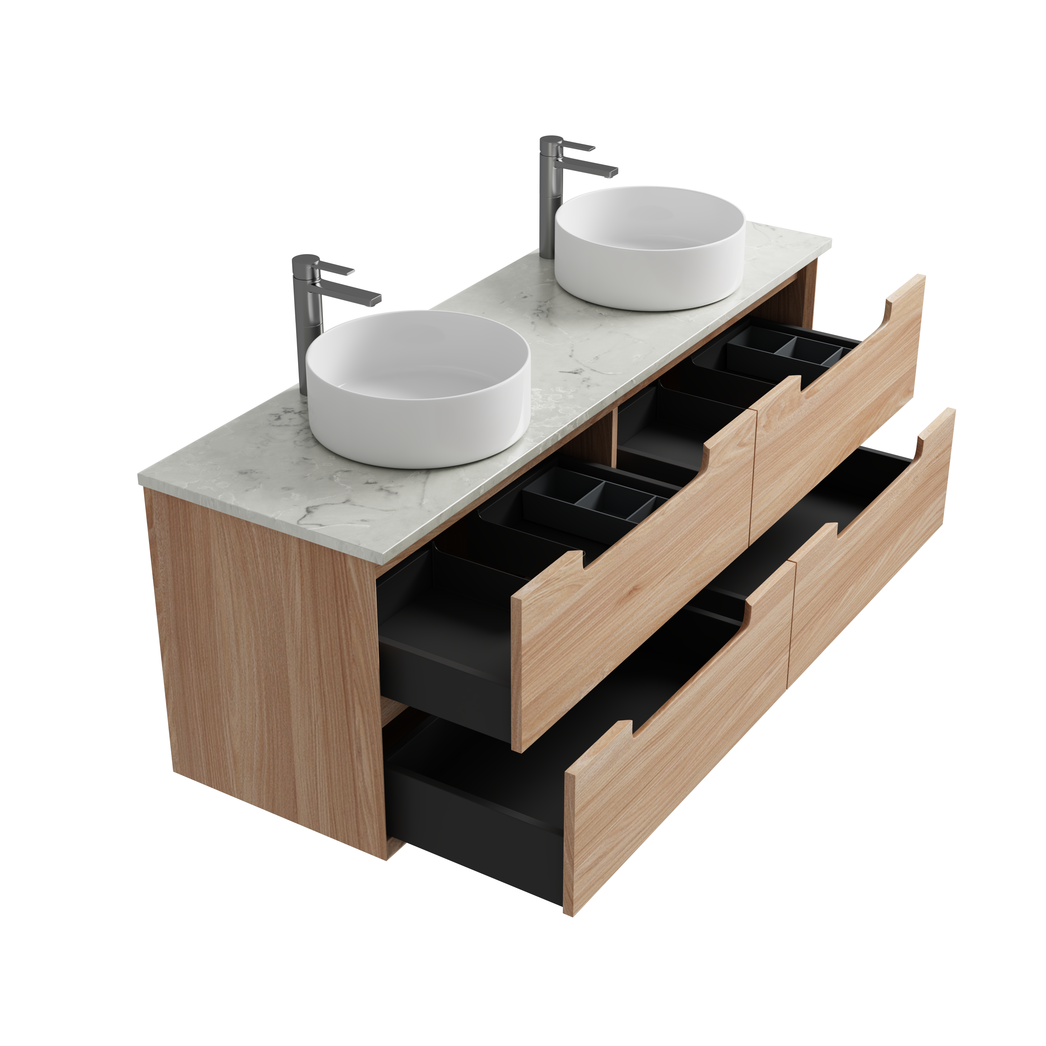 Ainsley Wall Hung Vanity 1500mm Single Basin