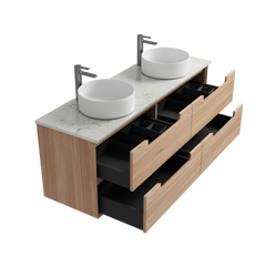 Ainsley Wall Hung Vanity 1500mm Single Basin