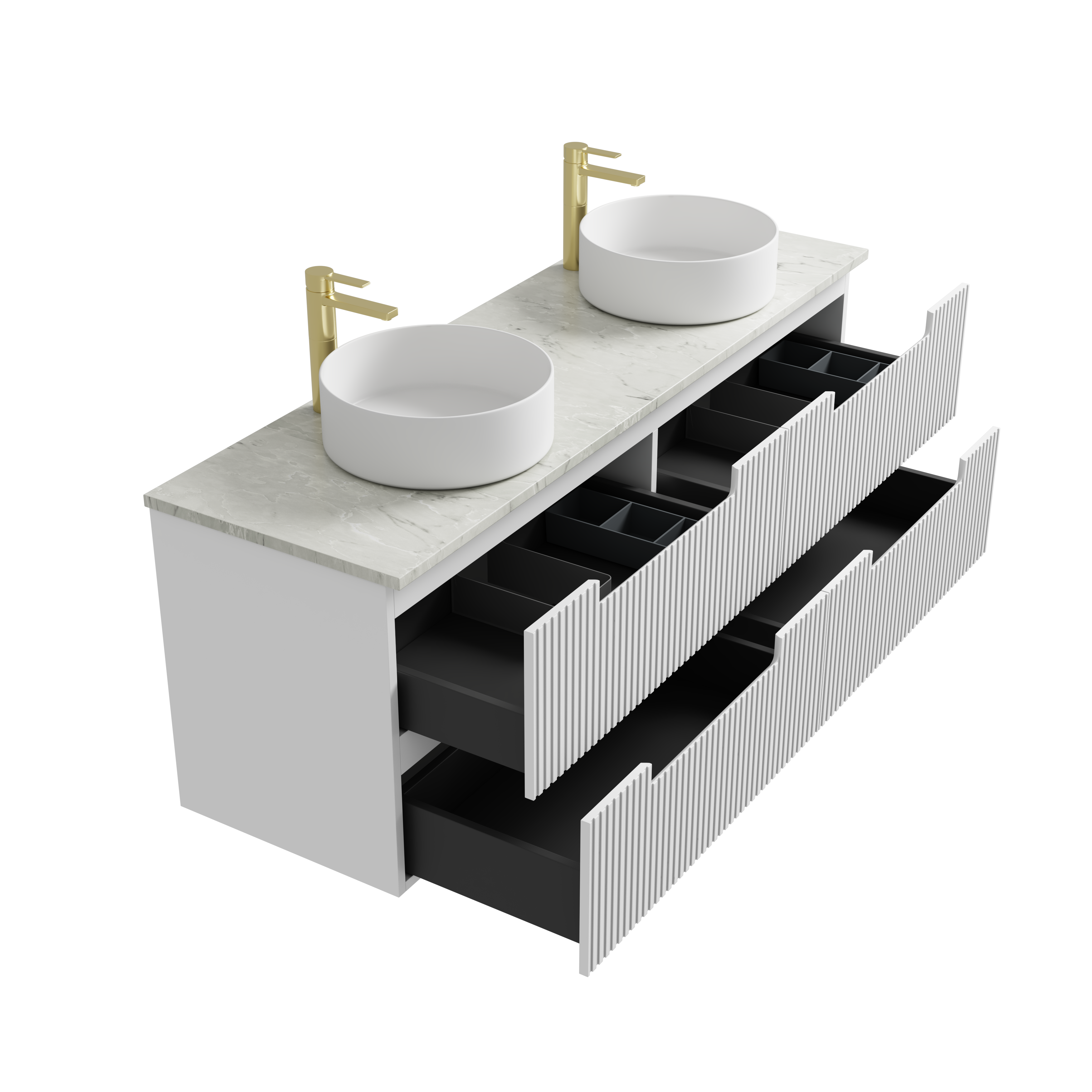 Flauto Wall Hung Vanity 1500mm
