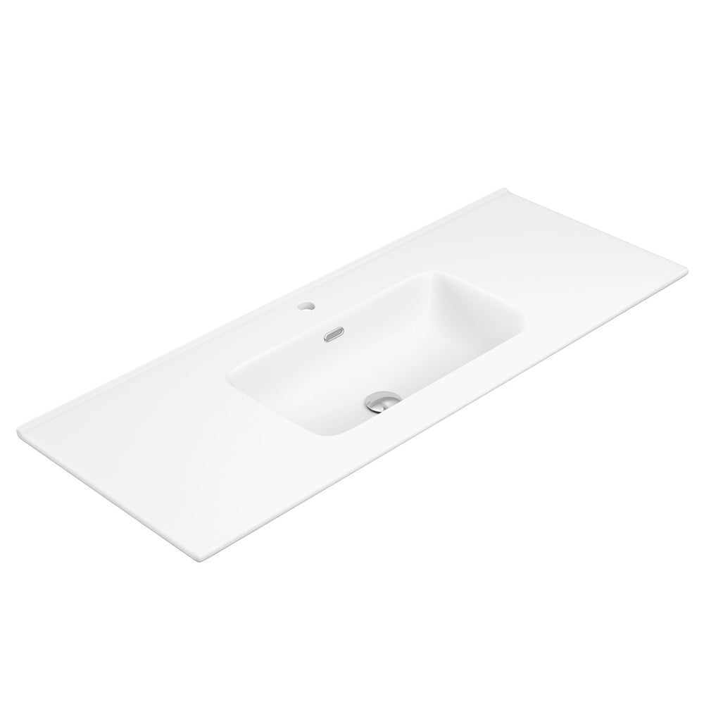 Roana Matte White Ceramic Benchtop