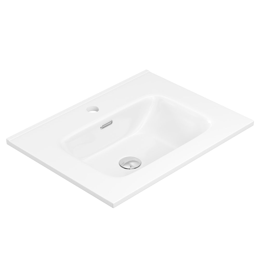 Roana Gloss White Ceramic Benchtop