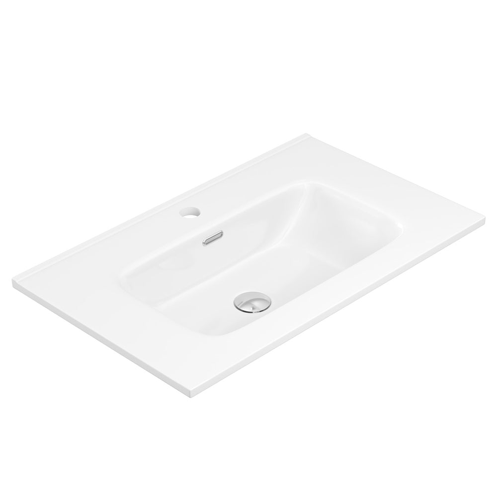 Roana Gloss White Ceramic Benchtop