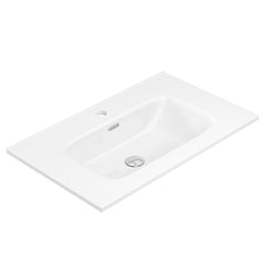 Roana Gloss White Ceramic Benchtop