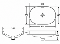 Jess Pill Inset Basin