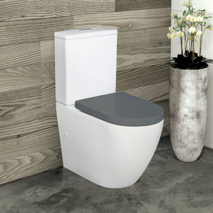 Alix Back-to-Wall Toilet Suite (Pan + Seat + GEBERIT Cistern)