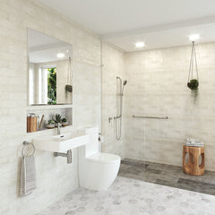 Alix Back-to-Wall Toilet Suite (Pan + Seat + GEBERIT Cistern)