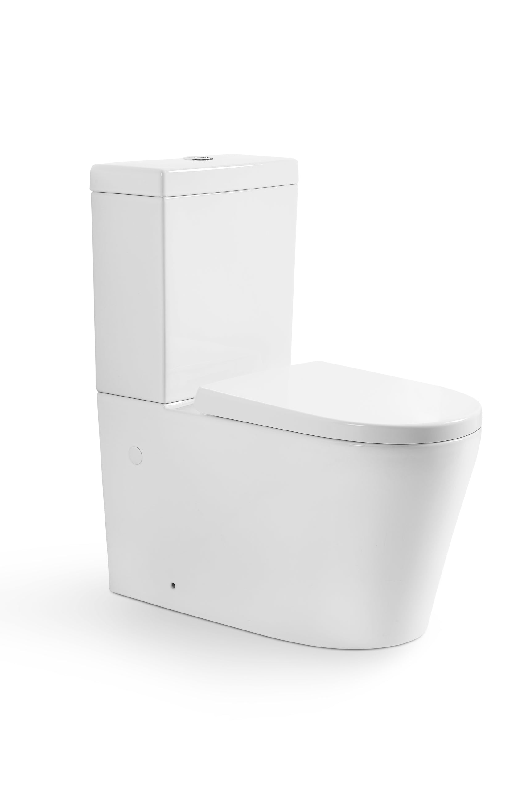 KDK Avery Toilet Suite - Box Rim - Gloss White