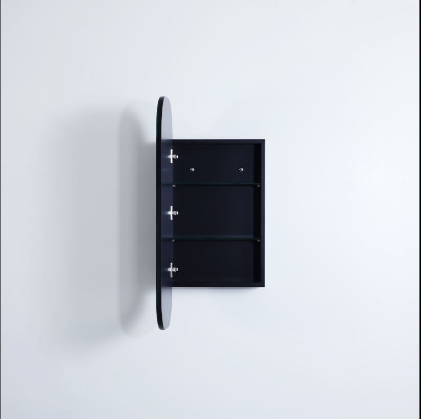 Soft Rectangle Mirror Cabinet