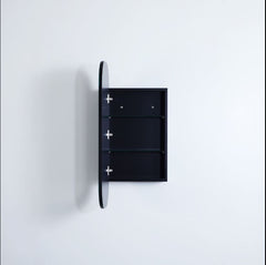 Soft Rectangle Mirror Cabinet